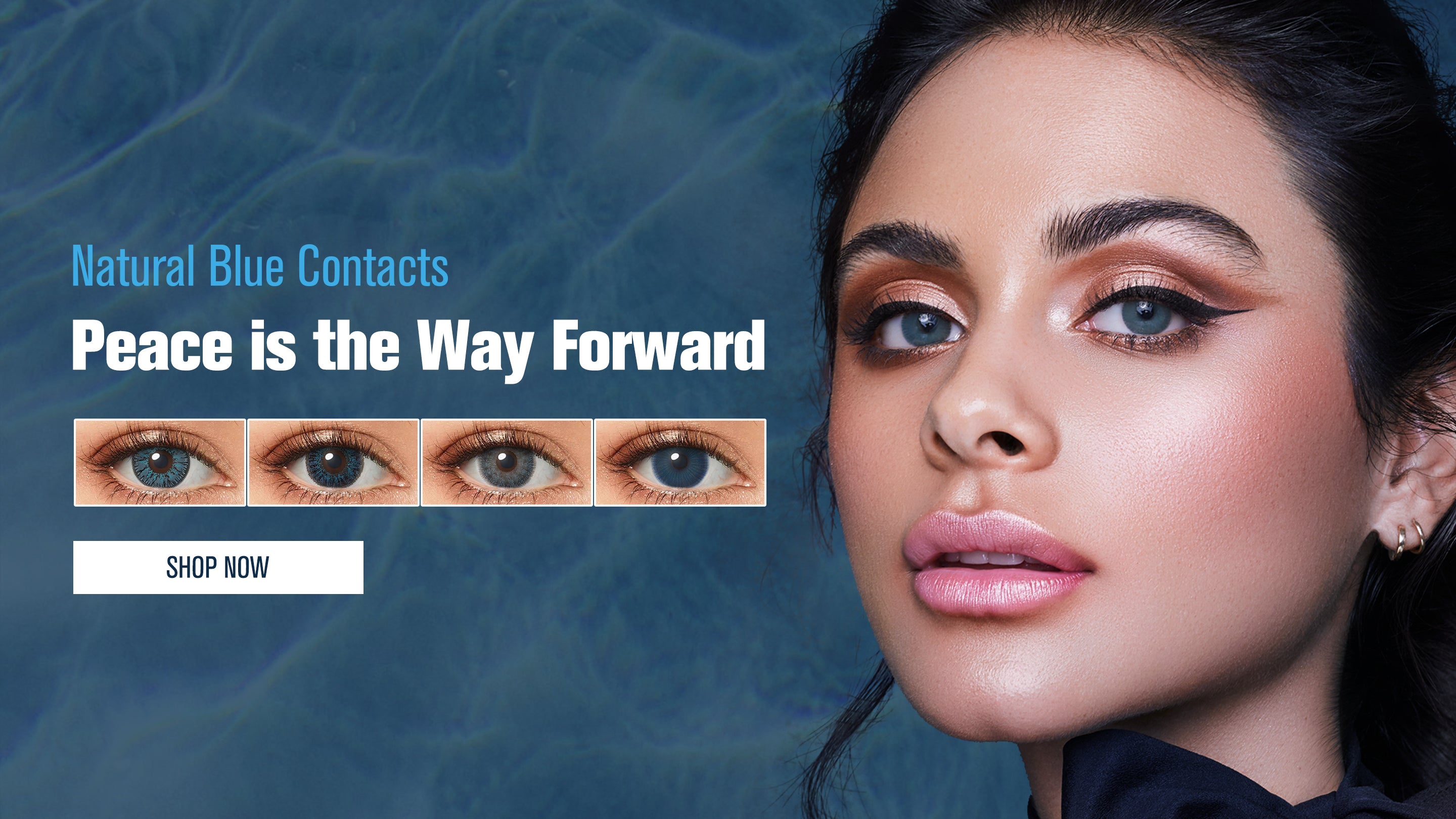 Natural Blue Contacts Twinklens