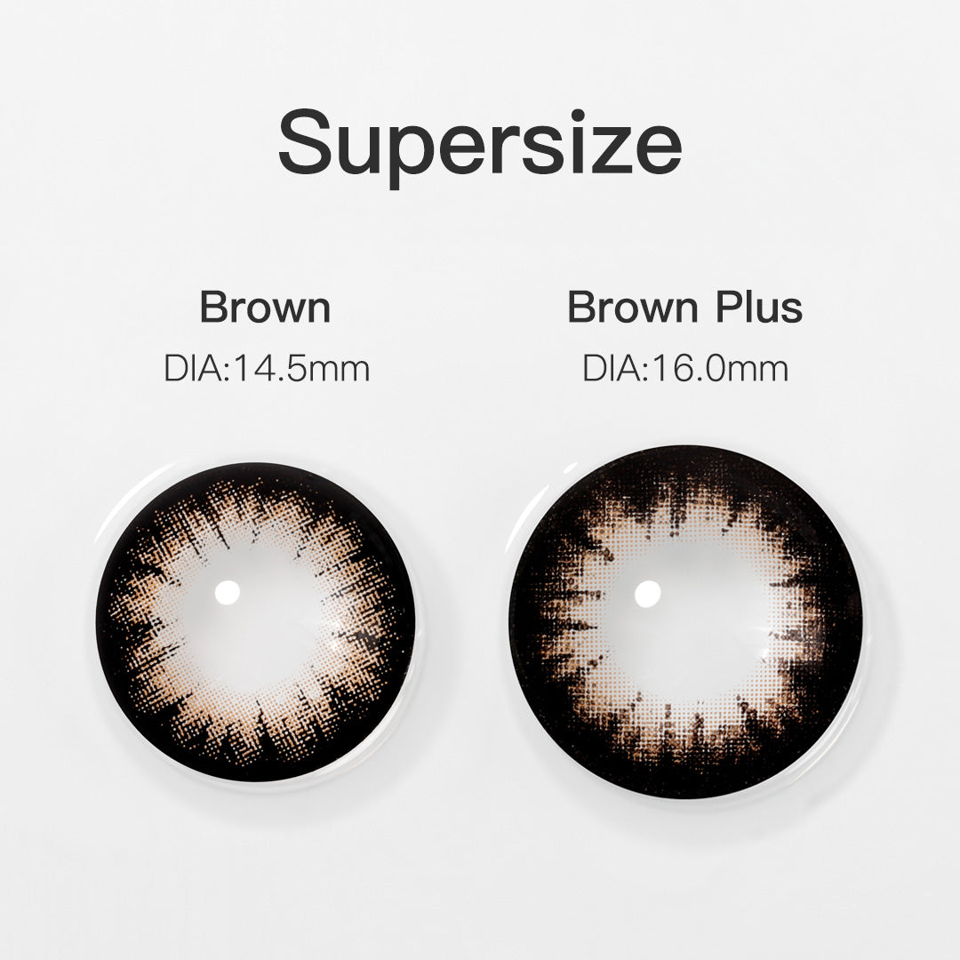 Supersize Brown Plus Eyes