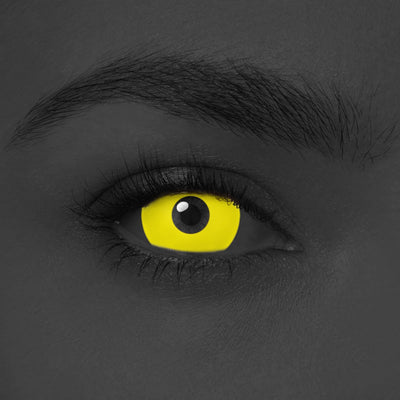 UV Glow Yellowout Mini Sclera Eyes