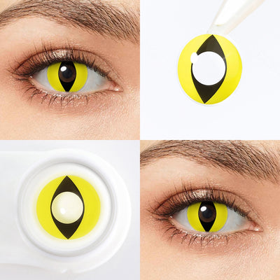 Yellow Cat Eyes