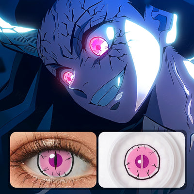 Pink Nezuko Demon Eyes
