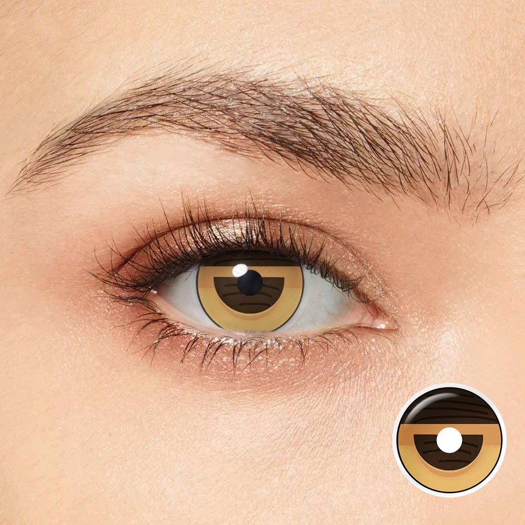 Zenitsu Yellow & Brown Eyes