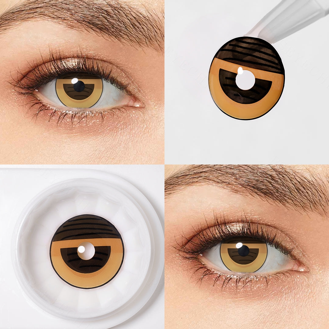 Zenitsu Yellow & Brown Eyes