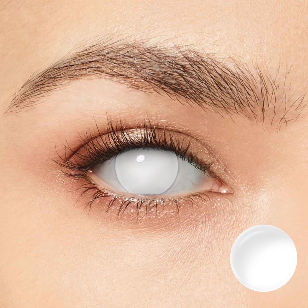Blind White Cosplay Contacts – twinklens