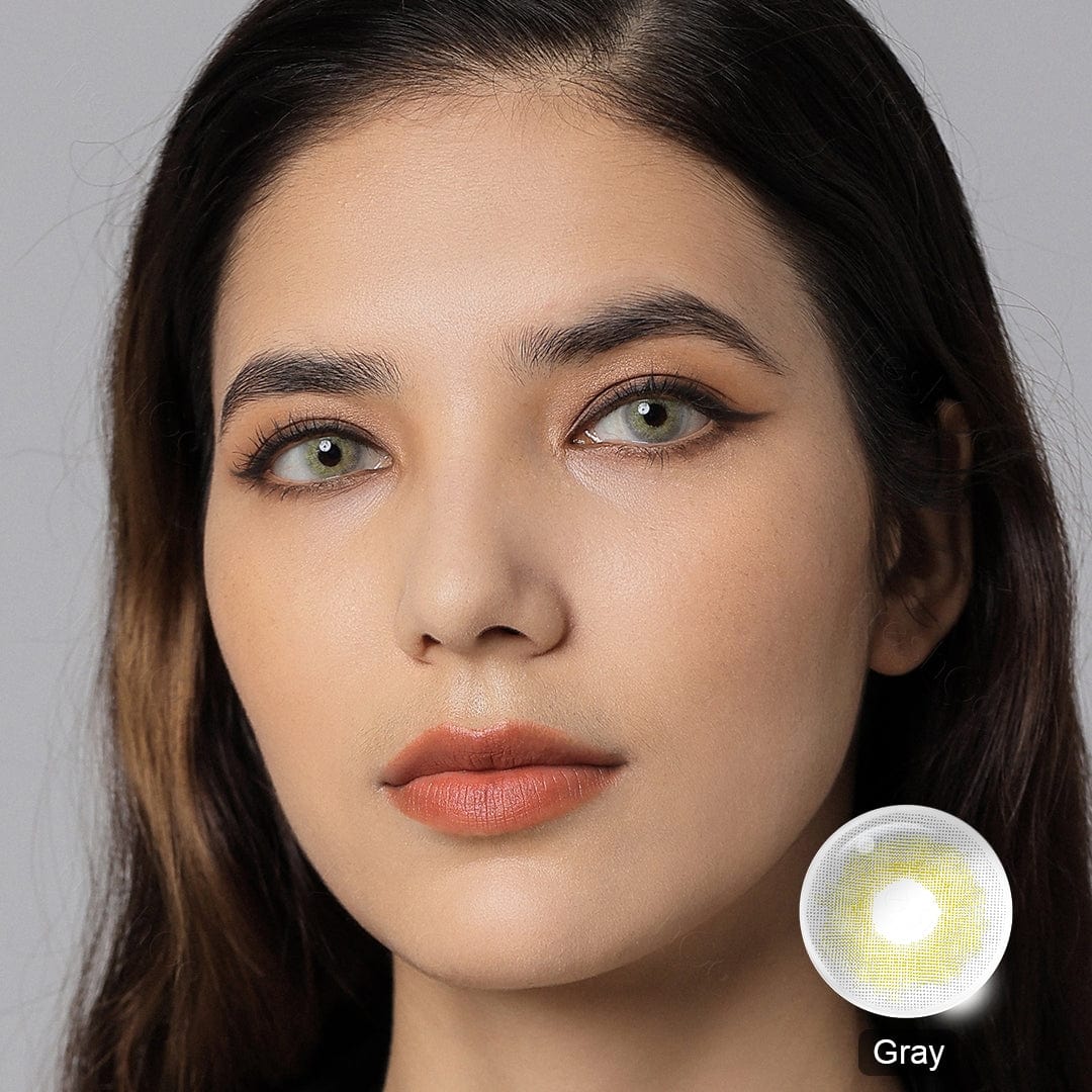 Yukon Gray Colored Contacts with Natural Effect Twinklens