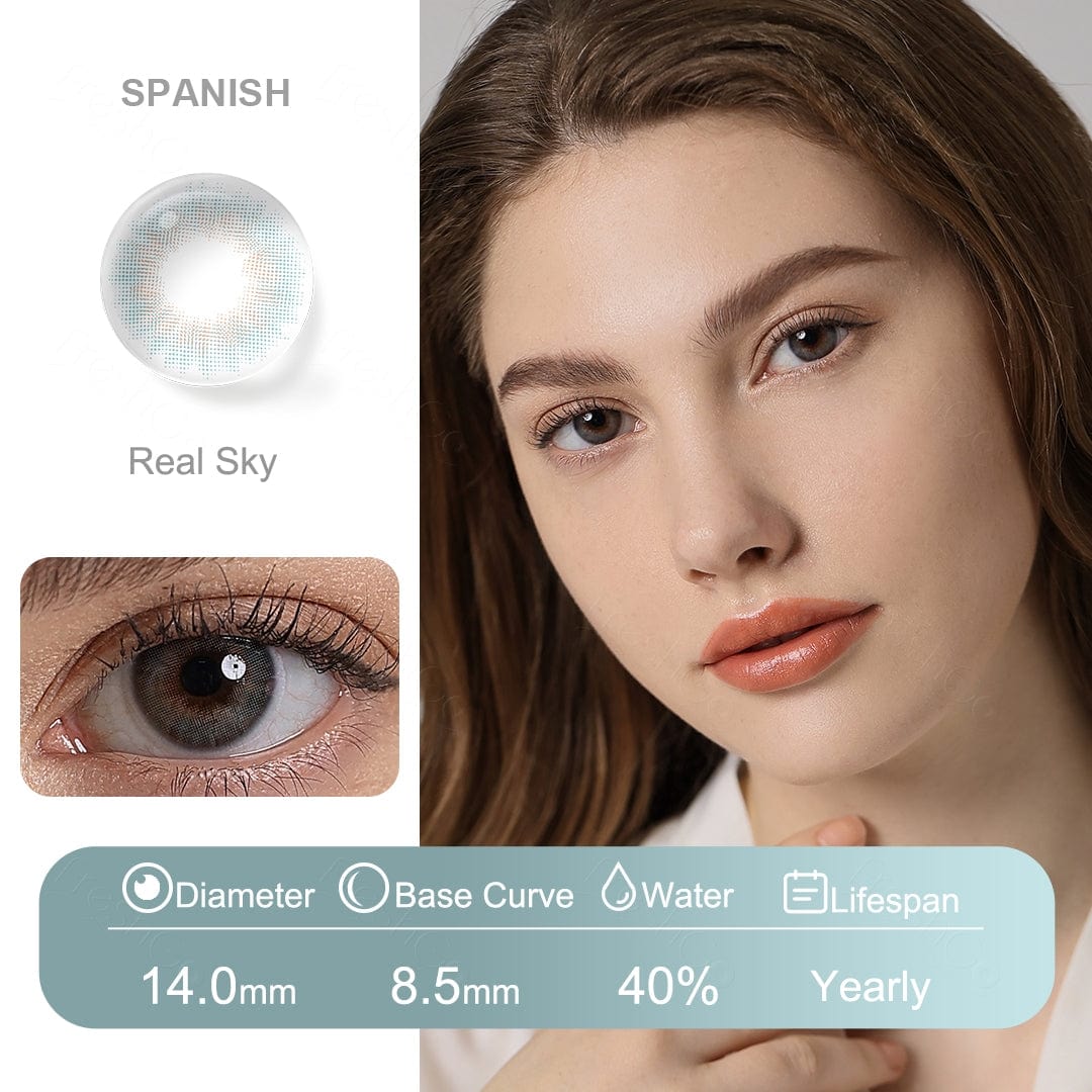 Spanish Colored Contacts (All 5 Shades Access)