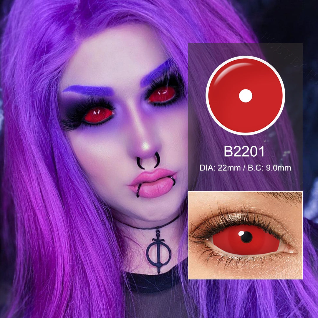 All Red Sclera Eyes