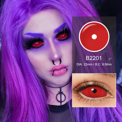 All Red Sclera Eyes