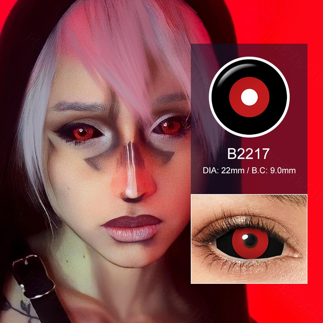 Jigsaw Black And Red Sclera Eyes