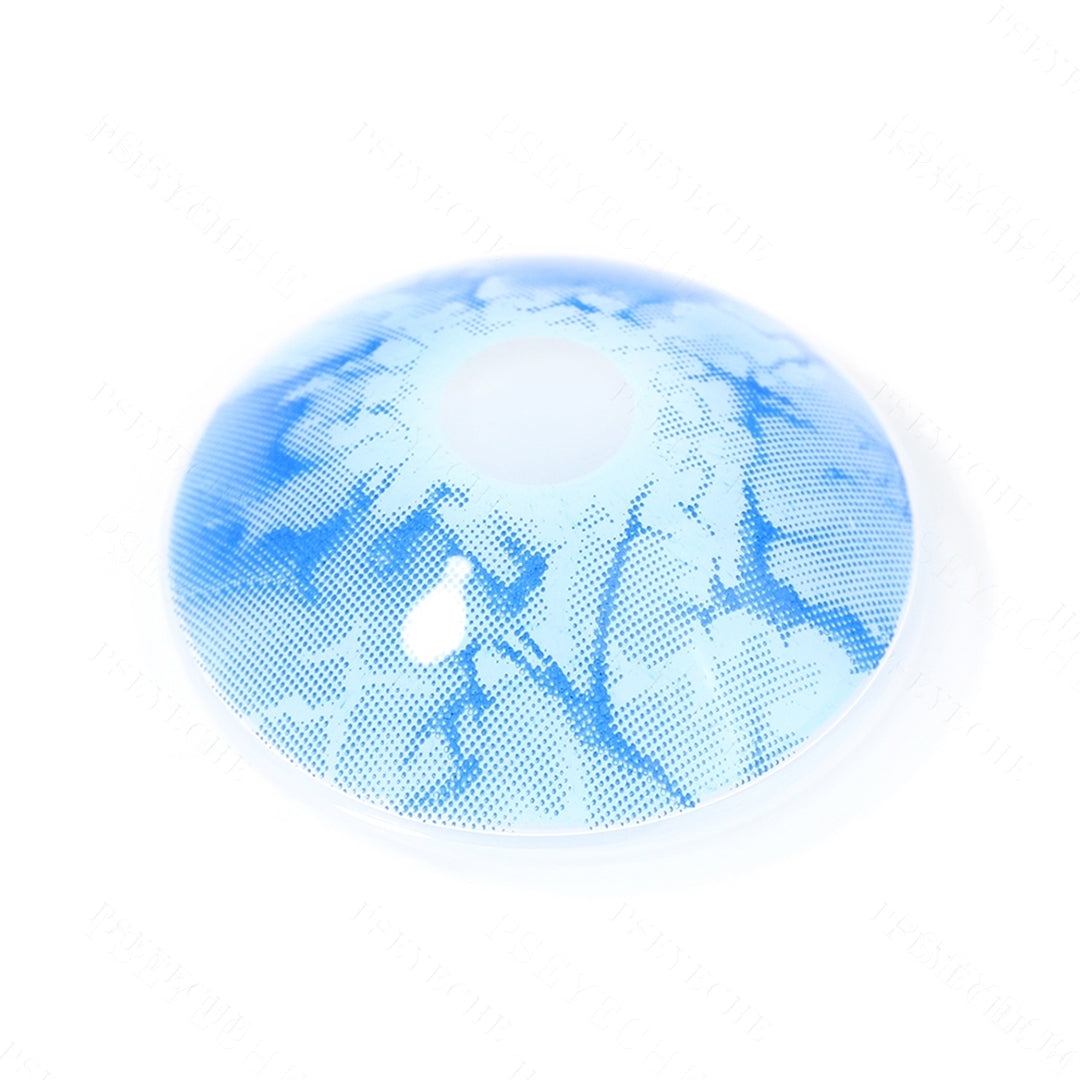 Âge glaciaire Bleu et blancs de scléroge