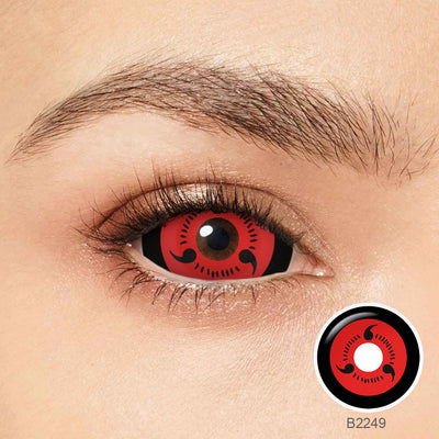 3 Eyes de scleraa Tomoe Sharingan