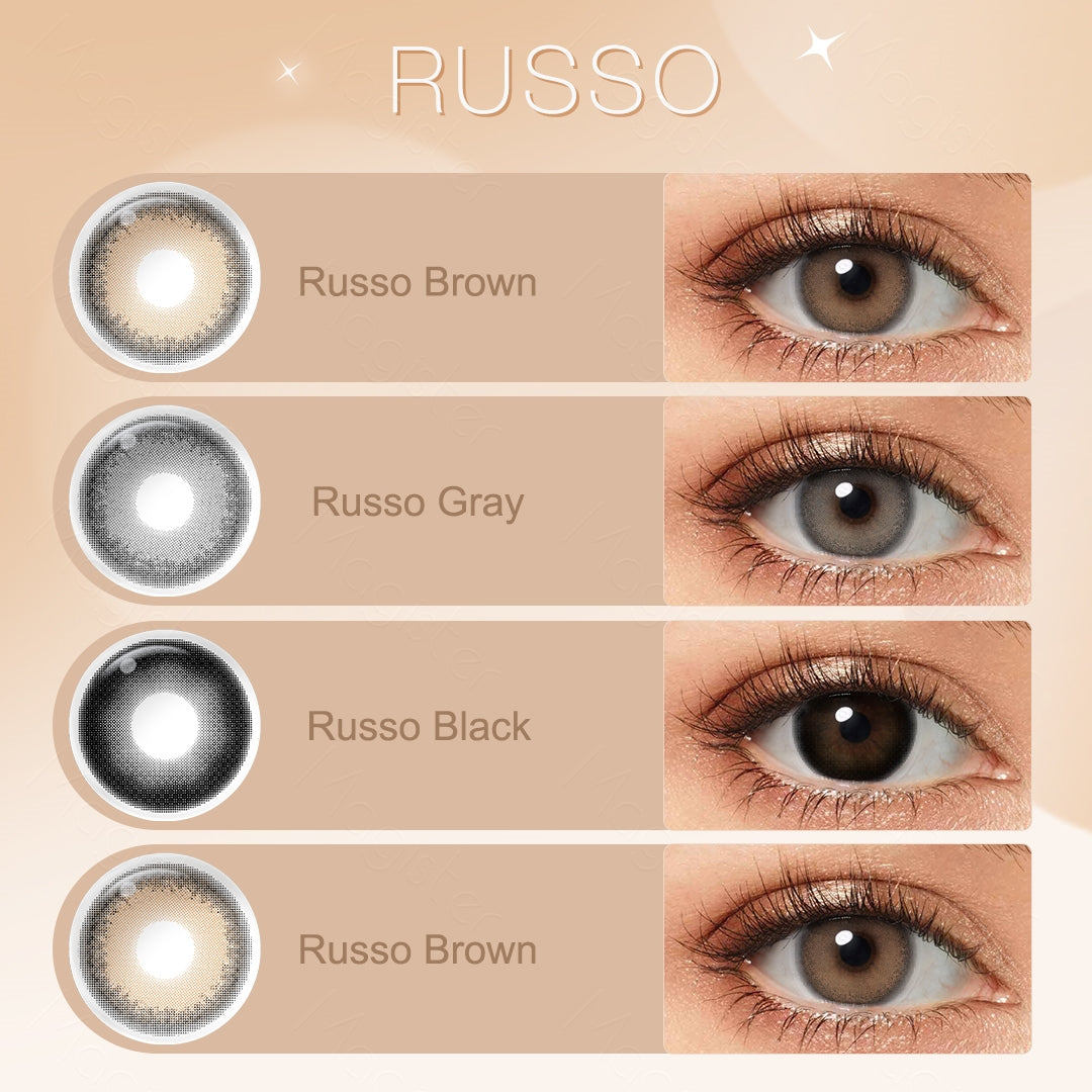 Russo Colored Contacts (All 3 Shades Access)