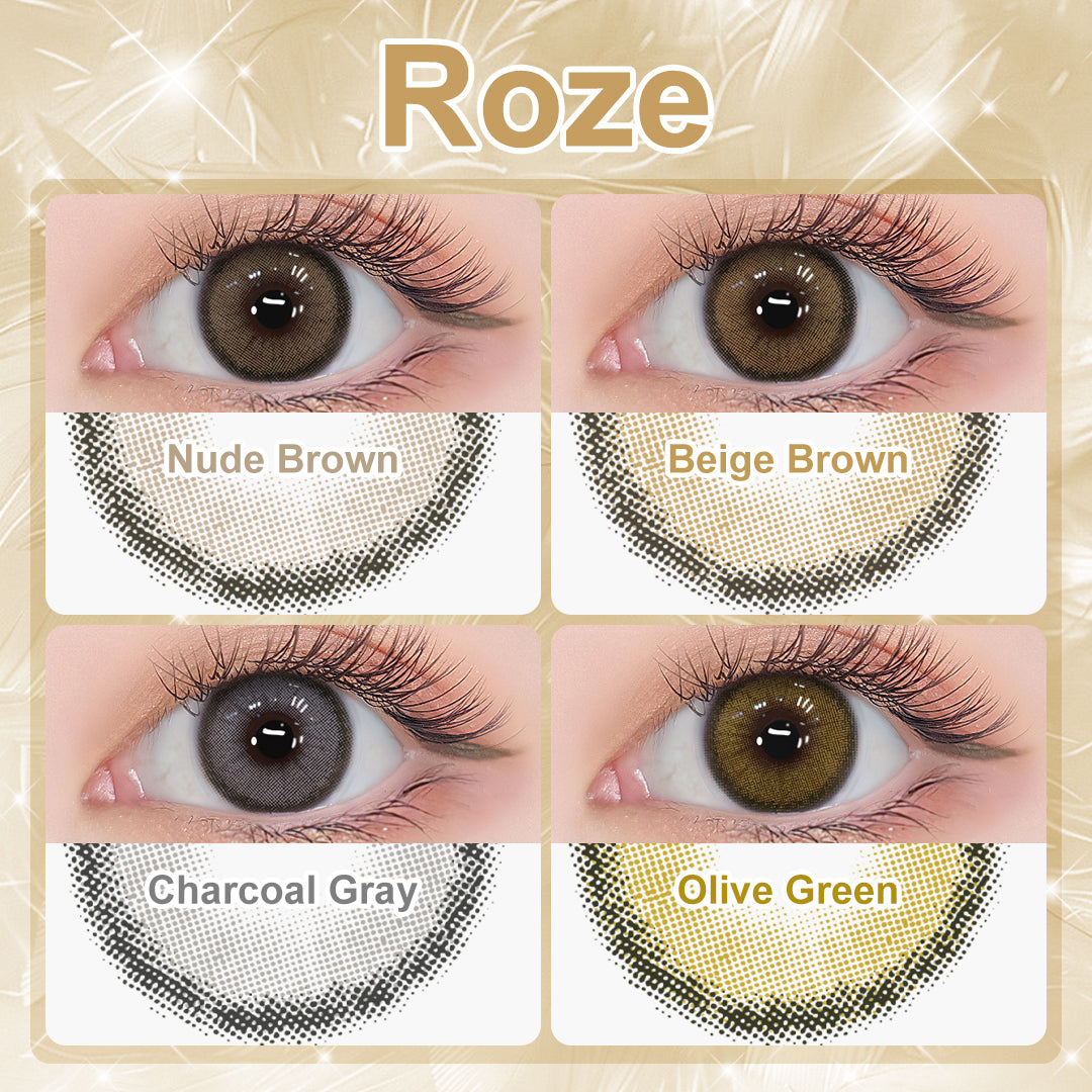 Roze Colored Contacts (All 4 Shades Access)