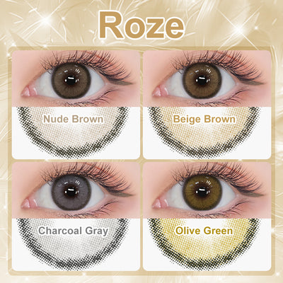 Roze Colored Contacts (All 4 Shades Access)
