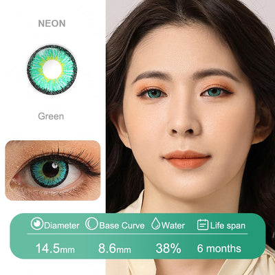 WOW! Neon Colored Contacts (All 6 Shades Access)