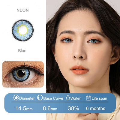WOW! Neon Colored Contacts (All 6 Shades Access)