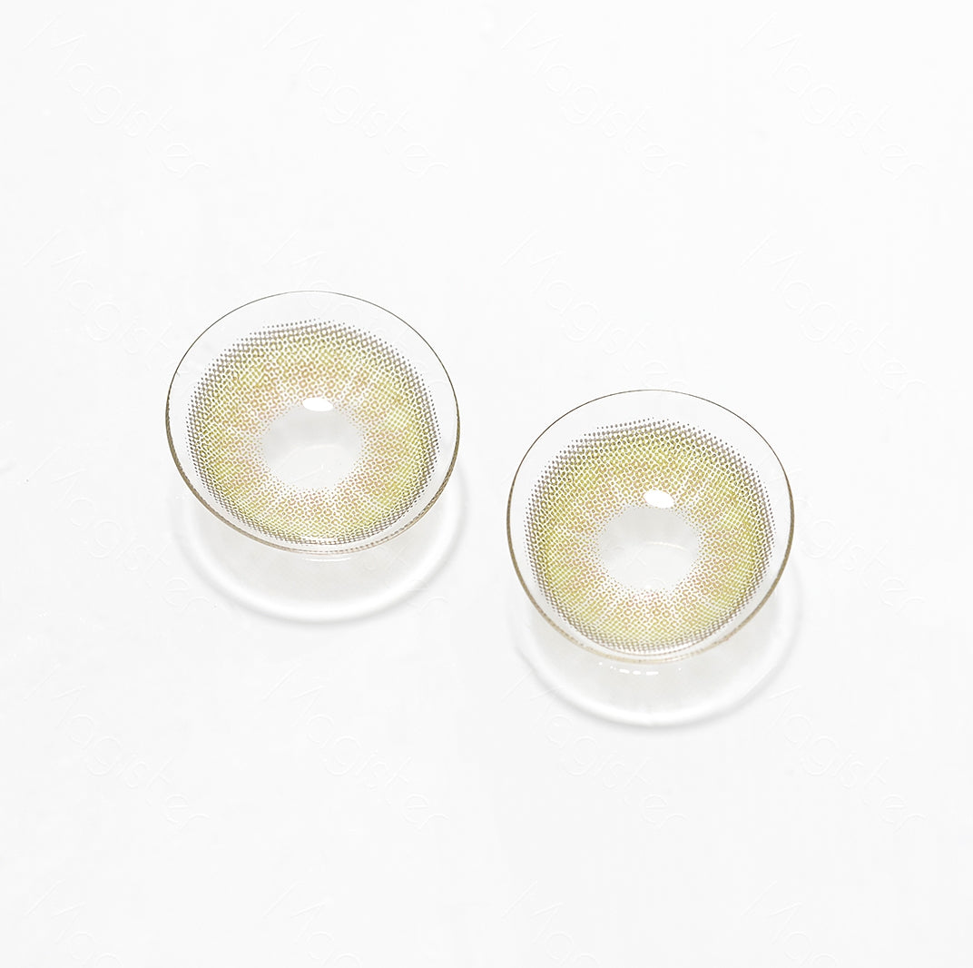 Desire II Lime Green Colored Contacts with Natural Looking and