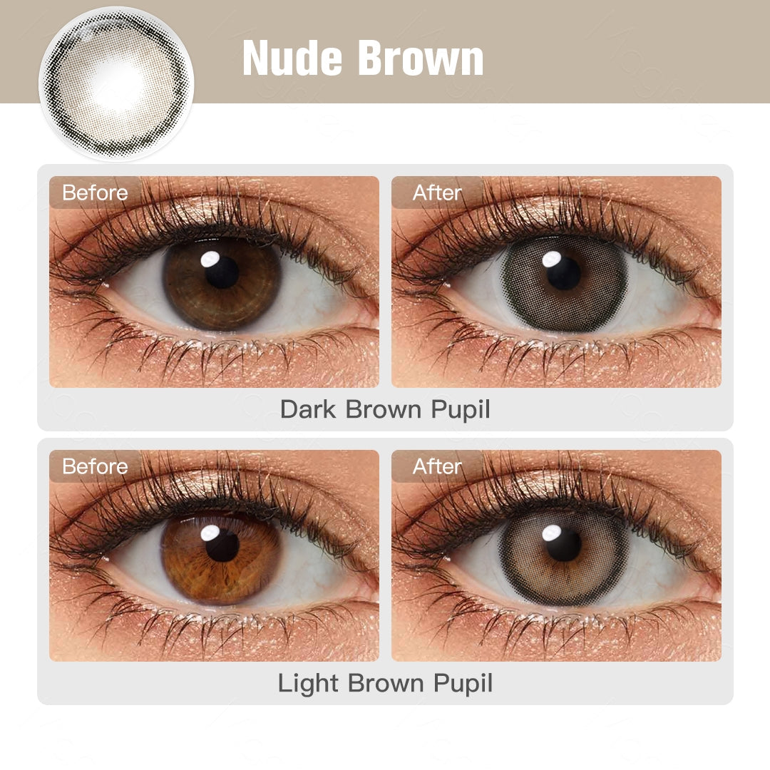 Roze Nude Brown Eyes