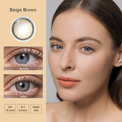 Roze Airy Beige Brown Eyes