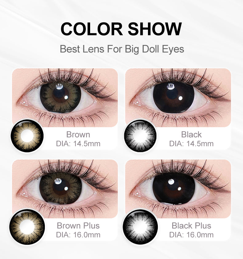 Supersize Colored Contacts (All 4 Shades Access)