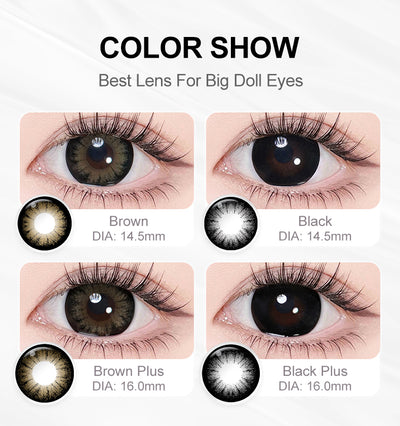 Supersize Colored Contacts (All 4 Shades Access)