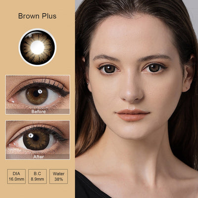 Supersize Brown Plus Eyes