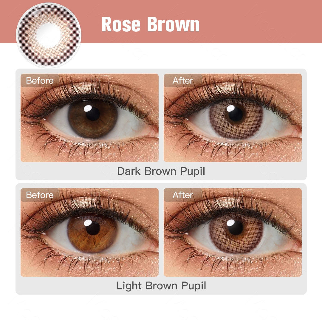 Flora Rose Brown Eyes