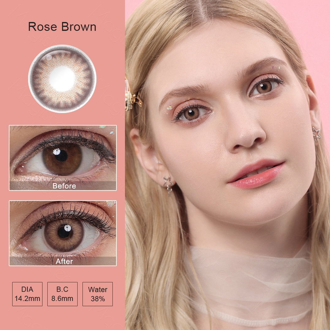 Flora Rose Brown Eyes