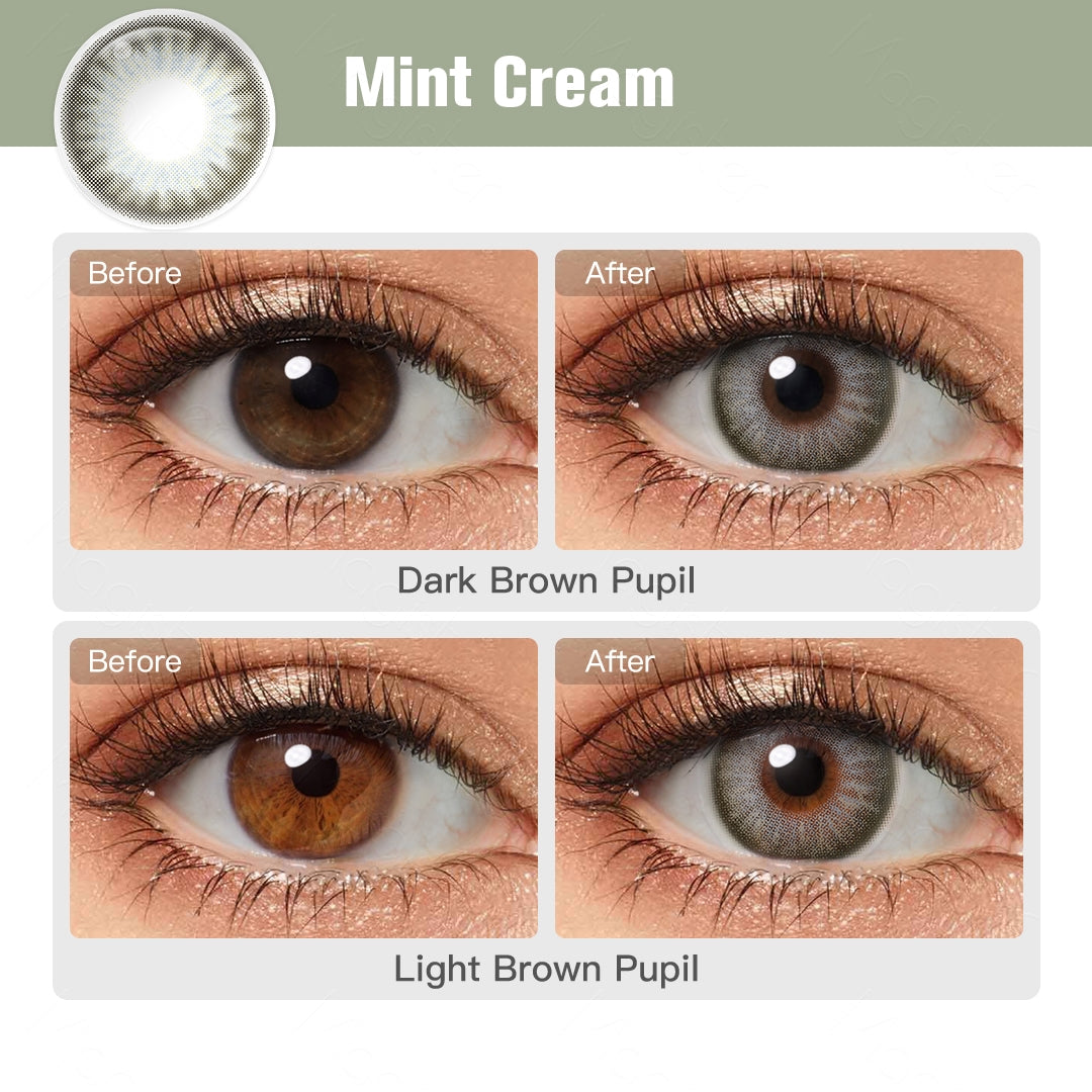 Flora Mint Cream Eyes