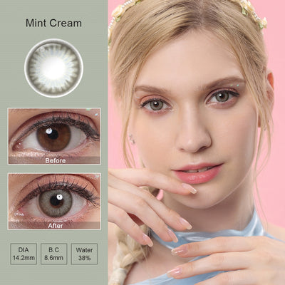 Flora Mint Cream Eyes