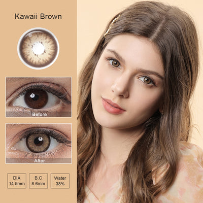 Kawaii Brown Eyes