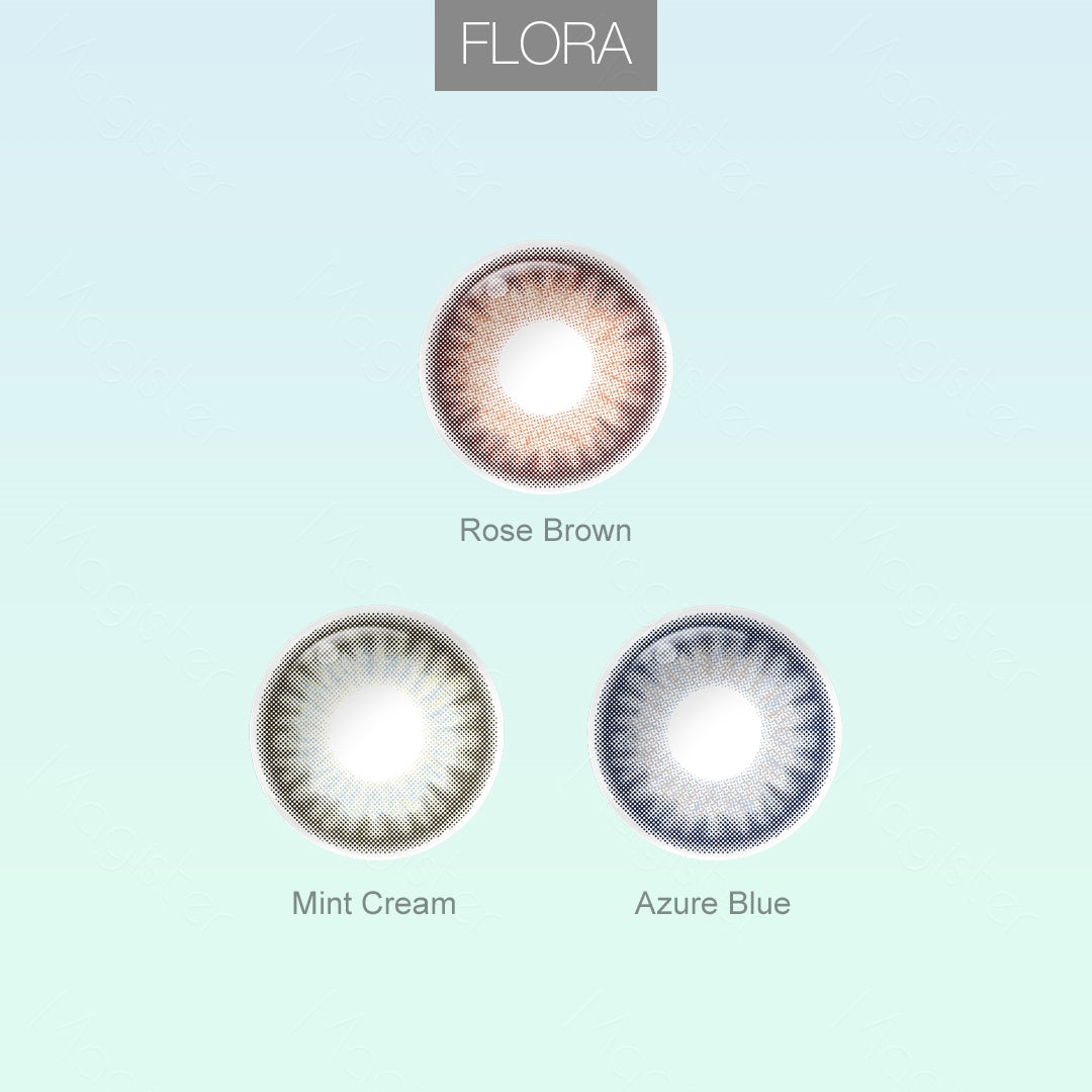 WOW! Flora Colored Contacts (All 3 Shades Access)