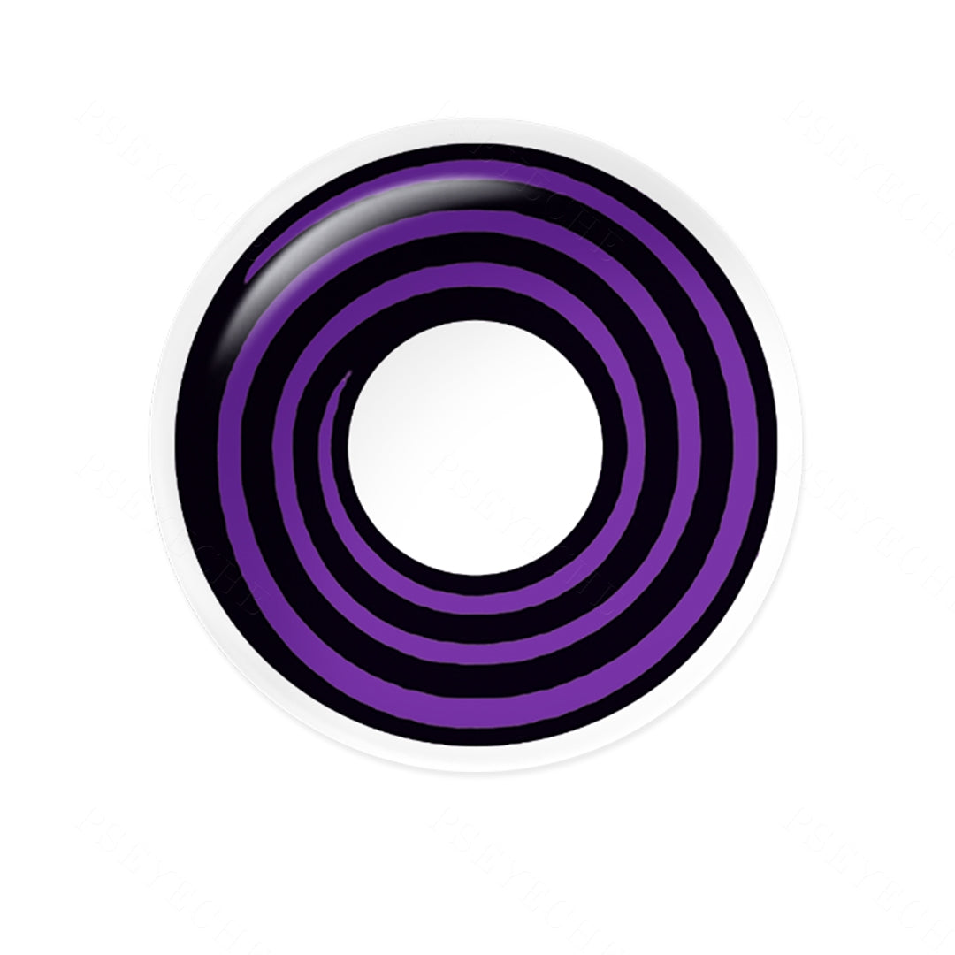 Violett Spiral Halloween Augen