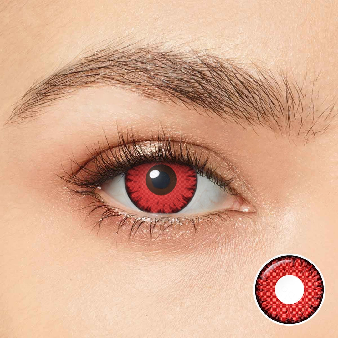 Olhos de cosplay vermelho Volturi