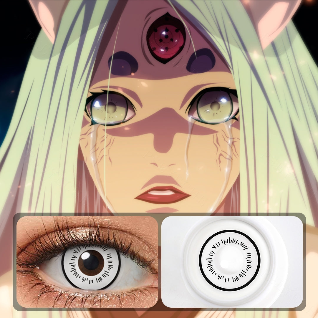 Ojos blancos de Hinata Byakugan Halloween