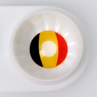Belgium Flag Patriotic Eyes