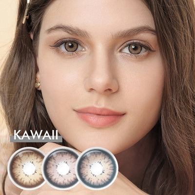 Kawaii Colored Contacts (All 3 Shades Access)