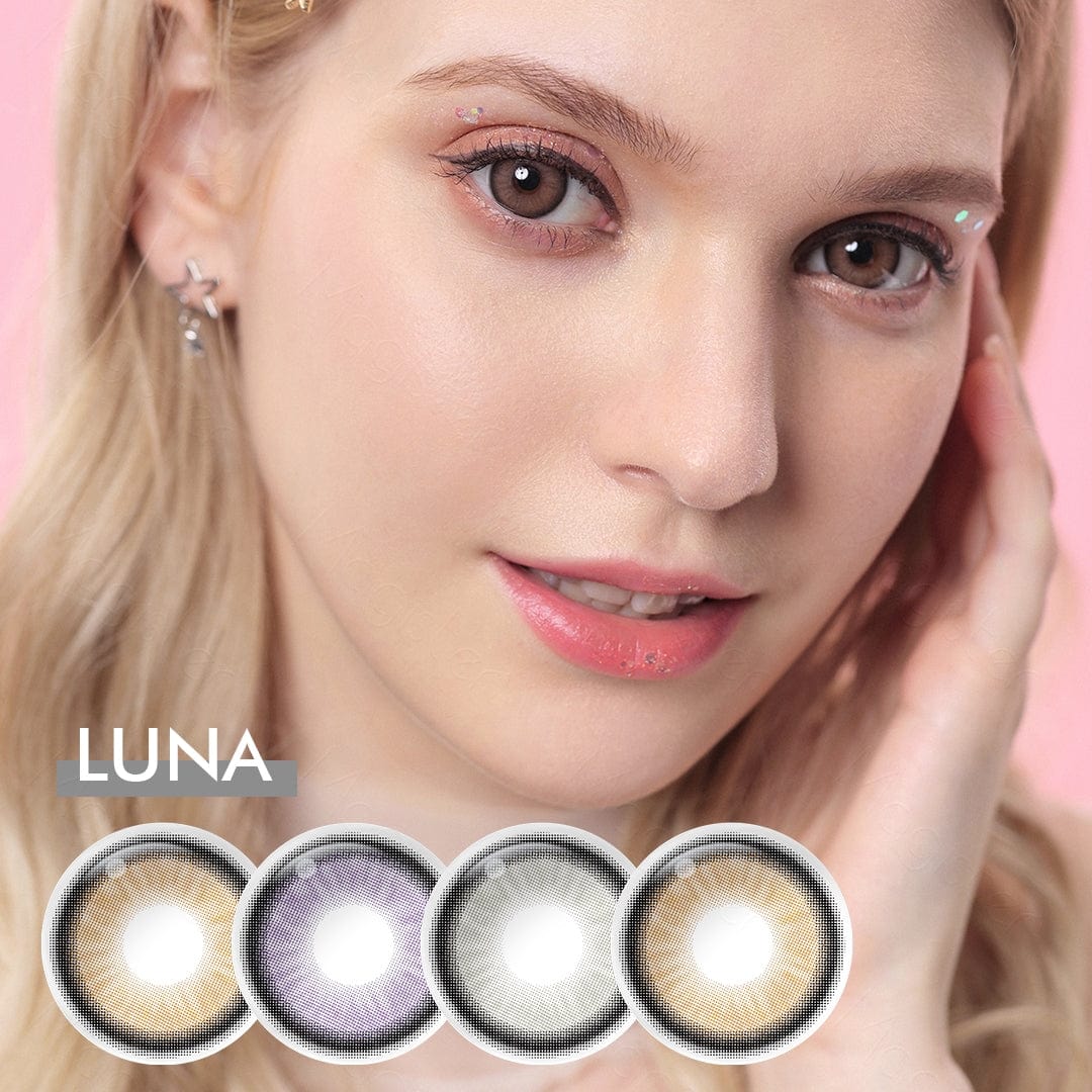 Color Contacts Moon Shop Luna Colored Contacts in All 3 Shades – Twinklens