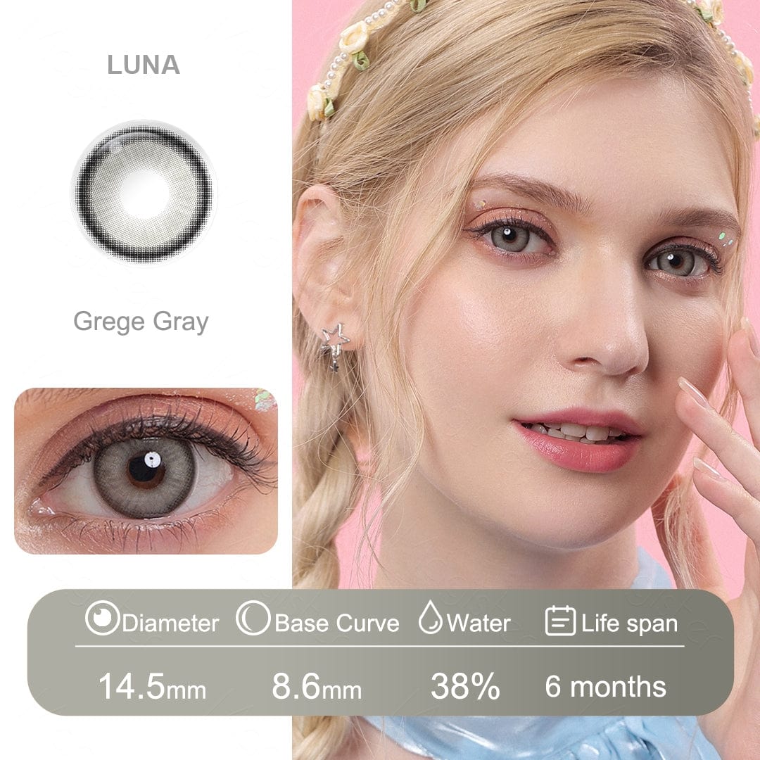 Luna Colored Contacts (All 3 Shades Access)