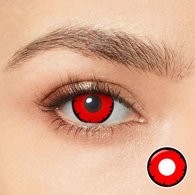 Angelic Red Halloween Eyes