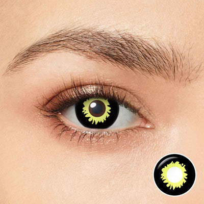 Black & Yellow Eclipse Eyes