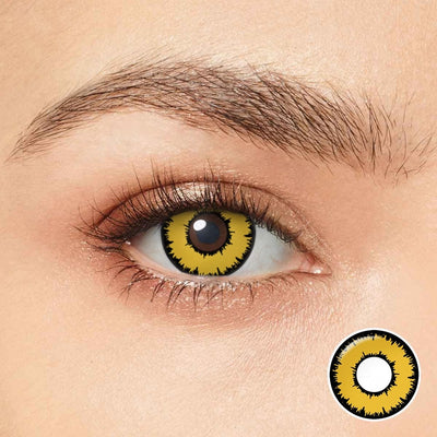 Himiko Toga Golden Yellow Eyes