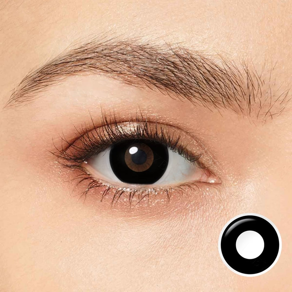 Blackout Crazy Contact Lenses – twinklens