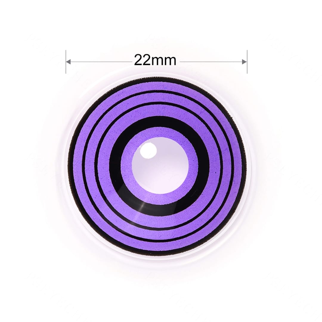Purple Rinnegan Sclera Contacts for Halloween – twinklens