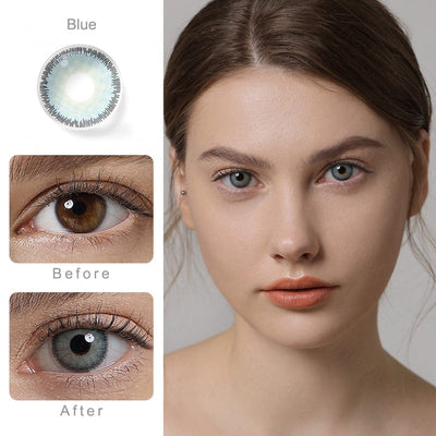 Olhos azuis premium (estoque dos EUA)