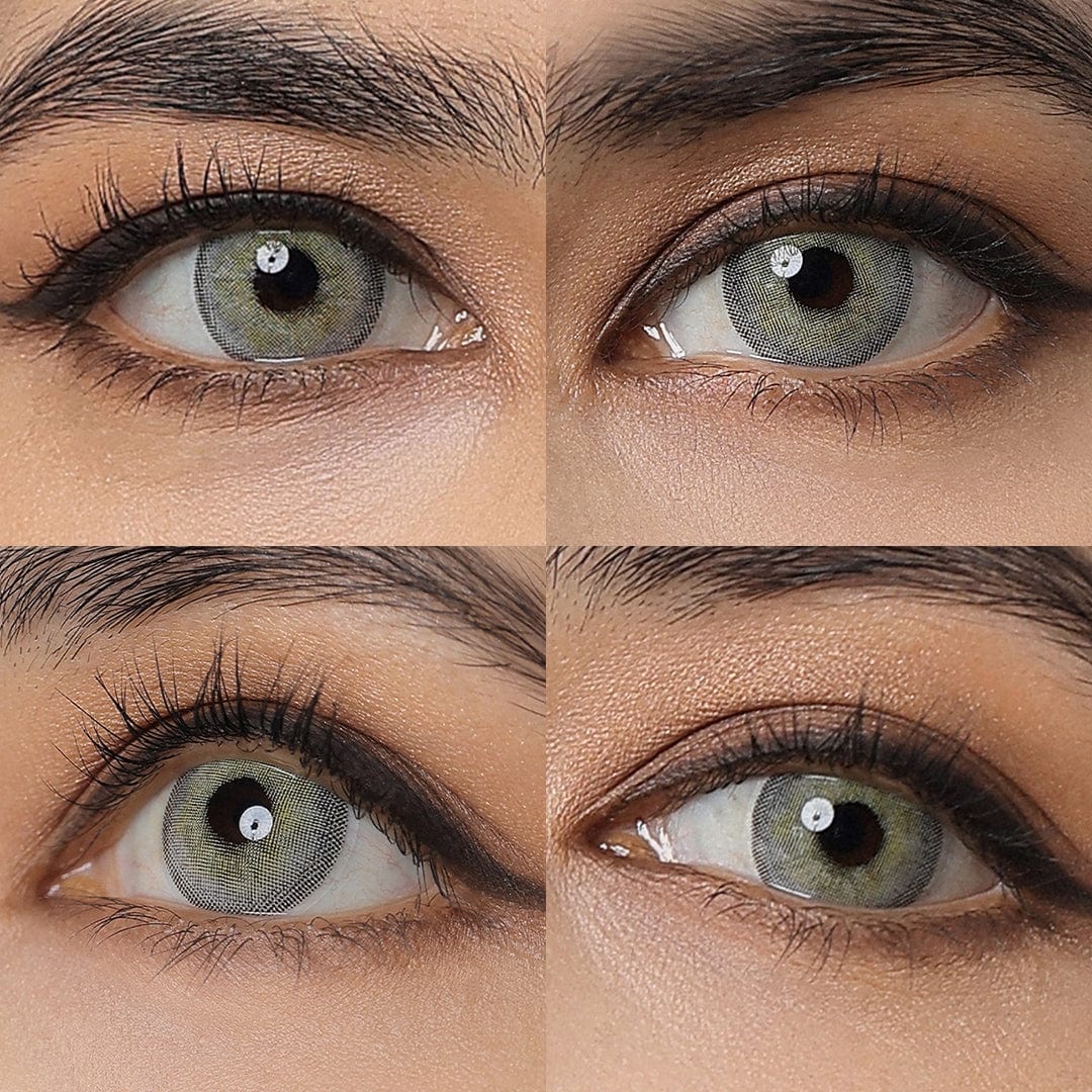 Olhos verdes doces premium