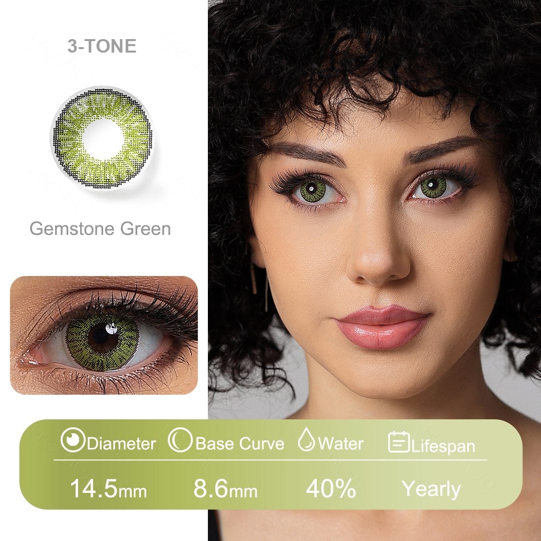 Contactos de color de 3 tonos (el acceso a los 12 tonos)