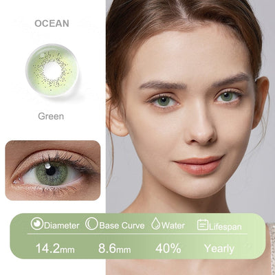 Ocean Colored Contacts (All 6 Shades Access)