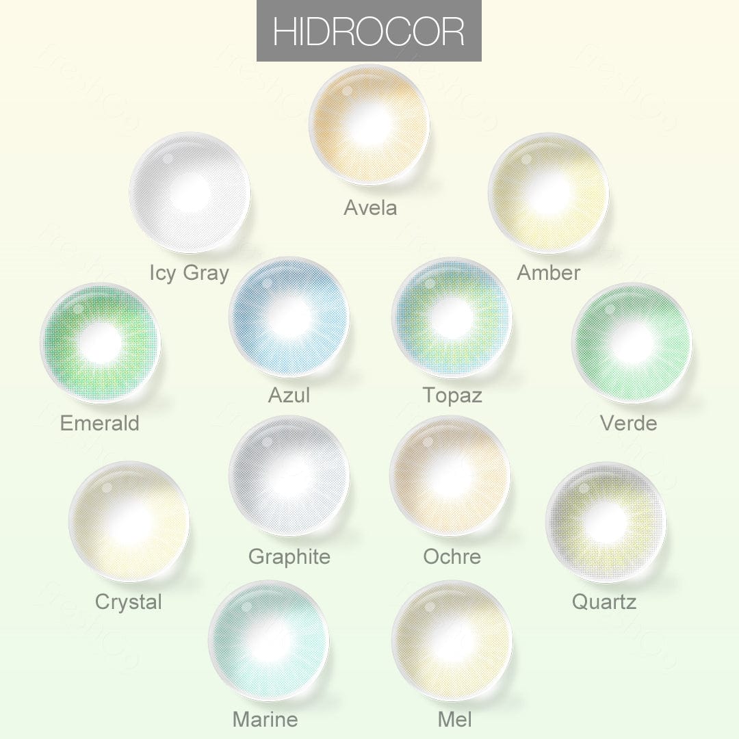 Hidrocor Colored Contacts (All 13 Shades Access)