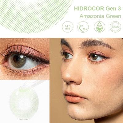 Hidrocor Gen 3 Amazonien grüne Augen